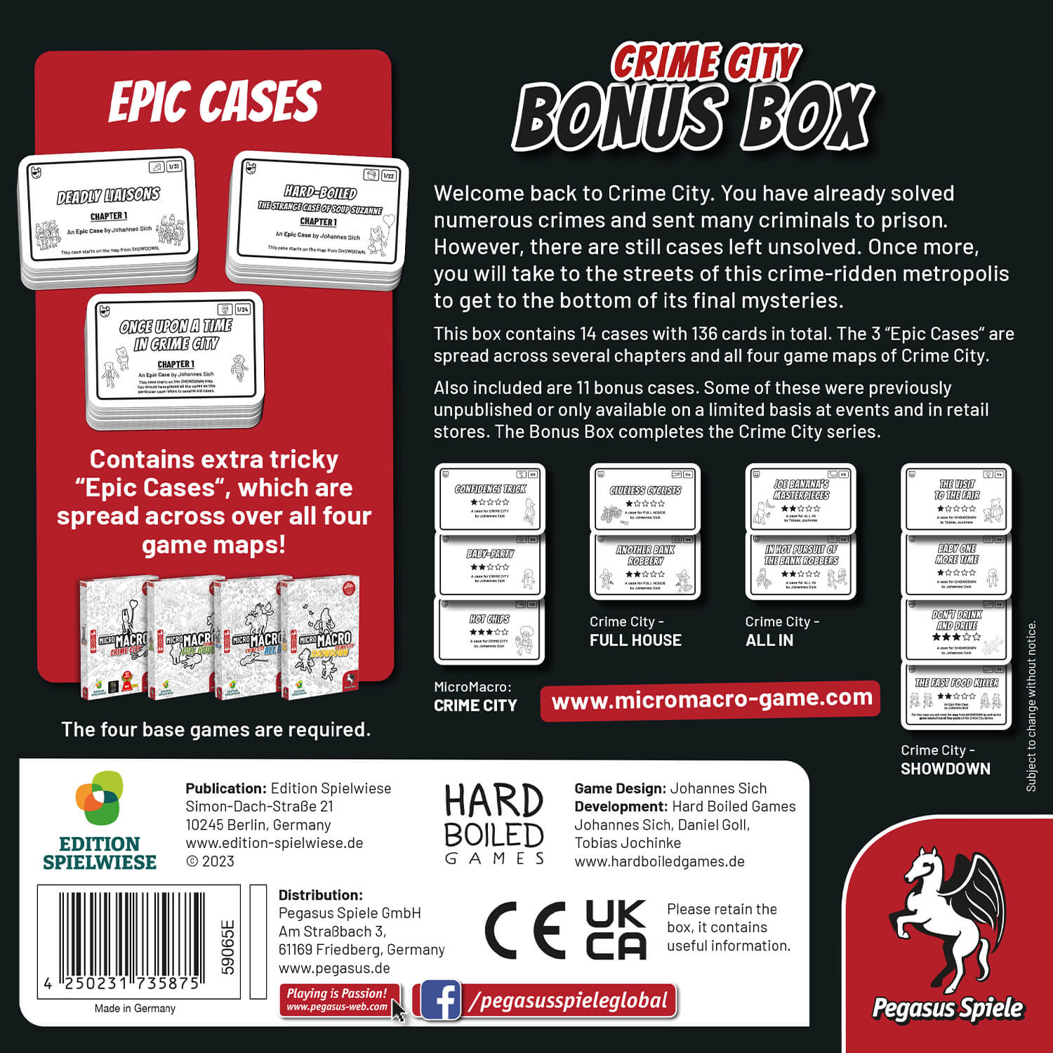MicroMacro: Crime City Bonus Box EN