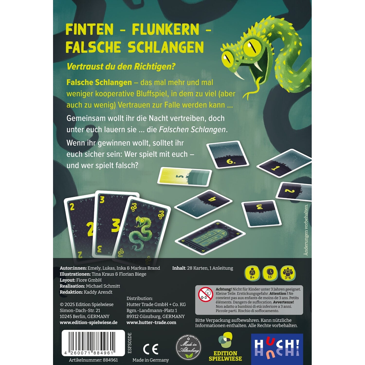 Falsche Schlangen