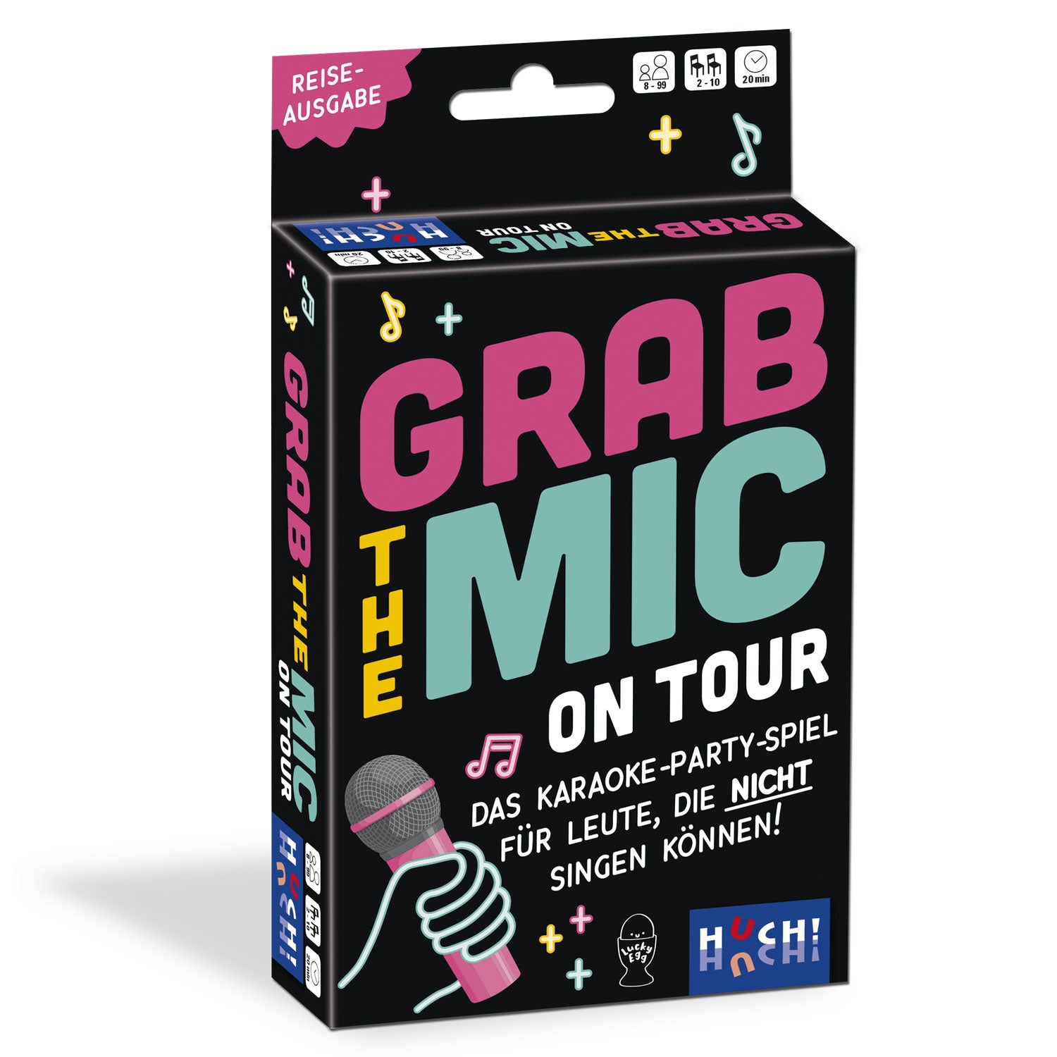 Karaoke-Party-Spiel Schnapp dir das Mikrofon – Auf Tour in Originalverpackung