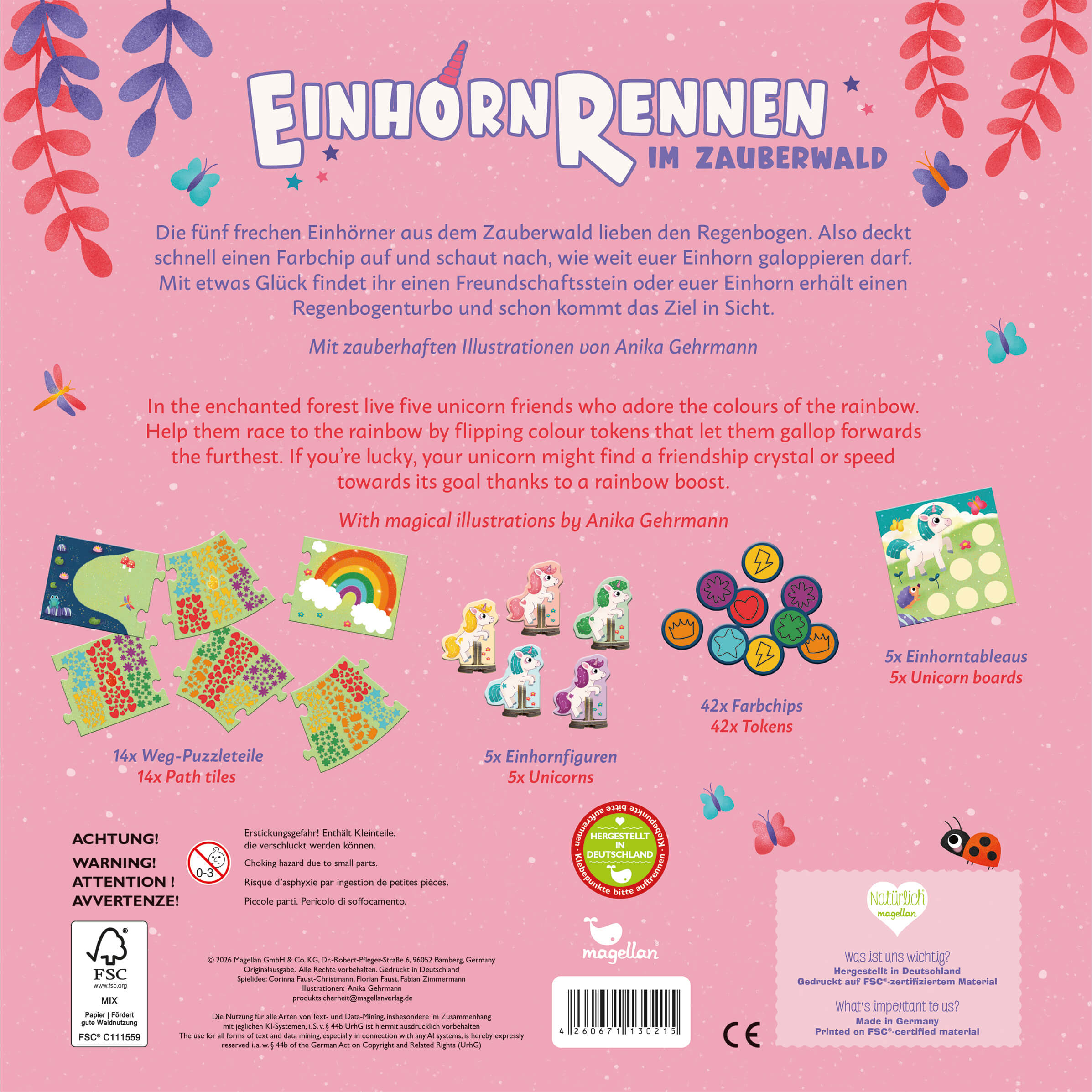 Einhornrennen im Zauberwald