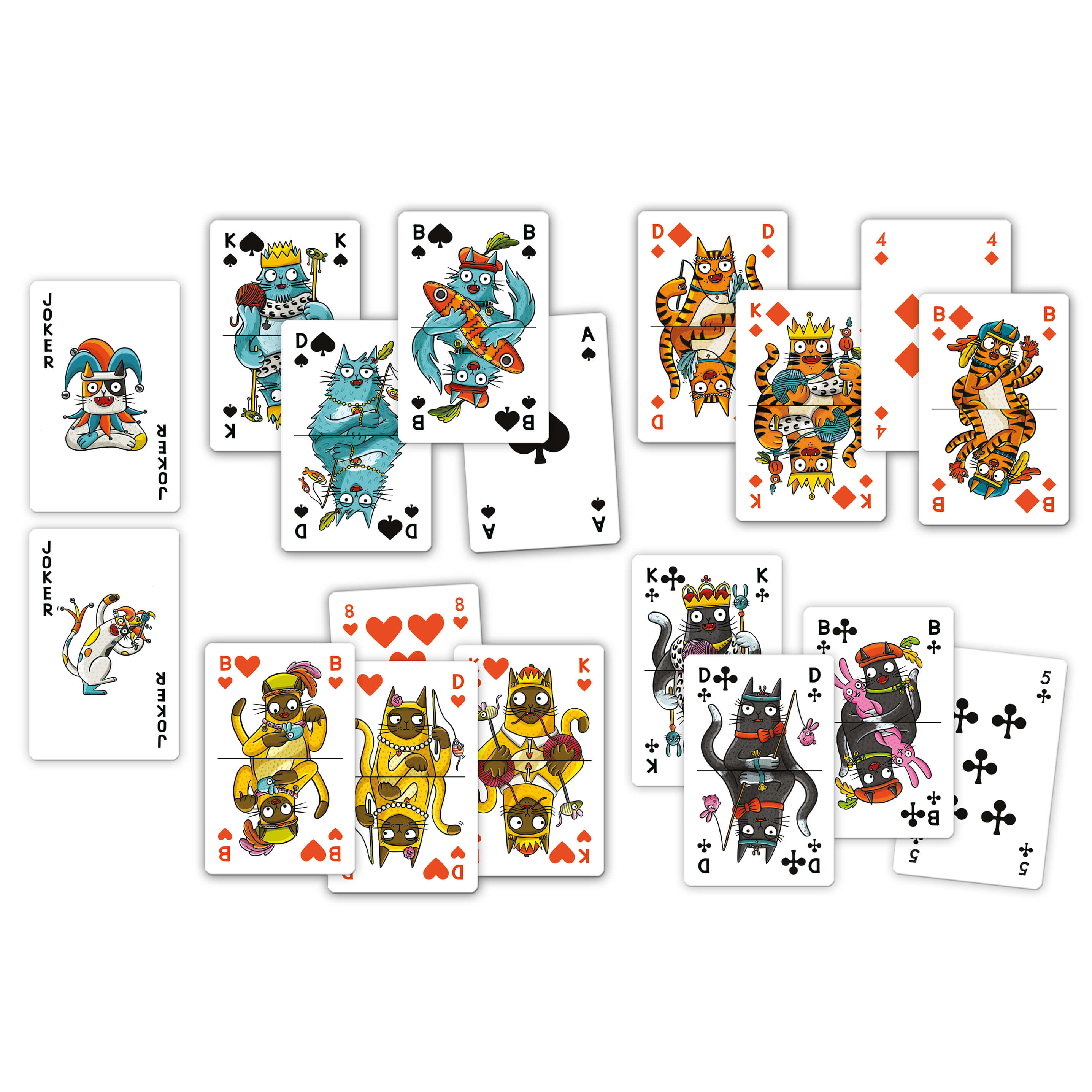 Miau! Miau! Das Kartendeck