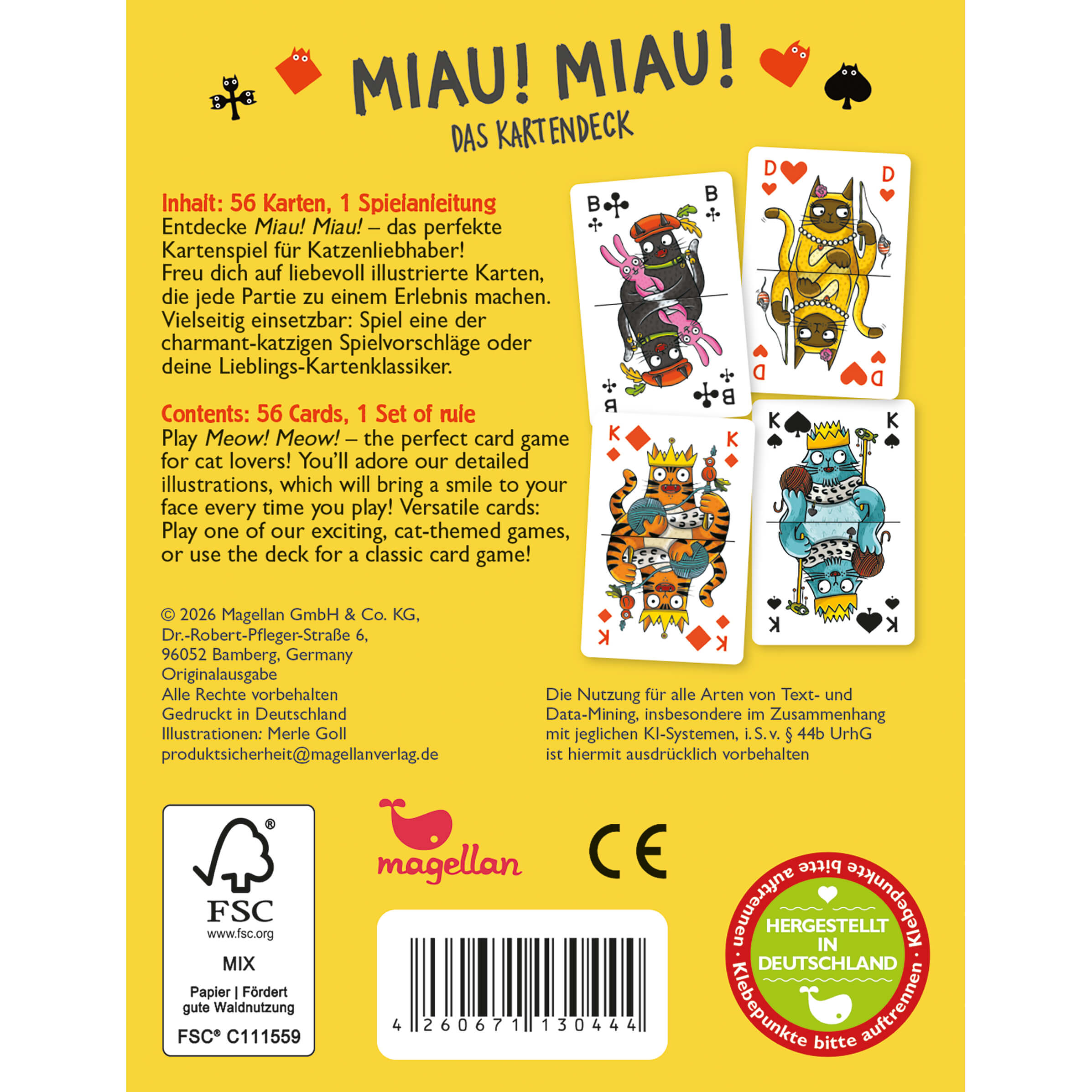 Miau! Miau! Das Kartendeck