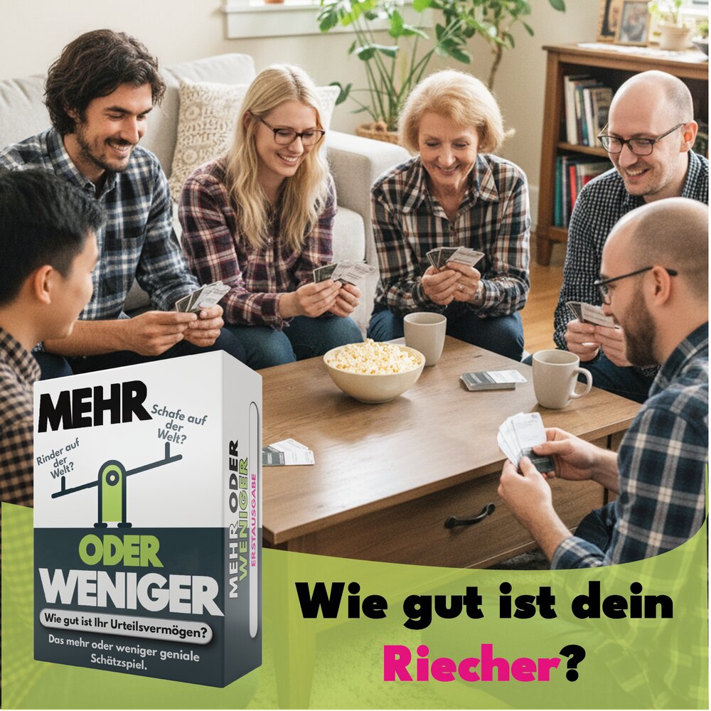 Mehr oder weniger