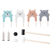 Spielset "Cricket"- 15,5x1x23 cm (Bunt)