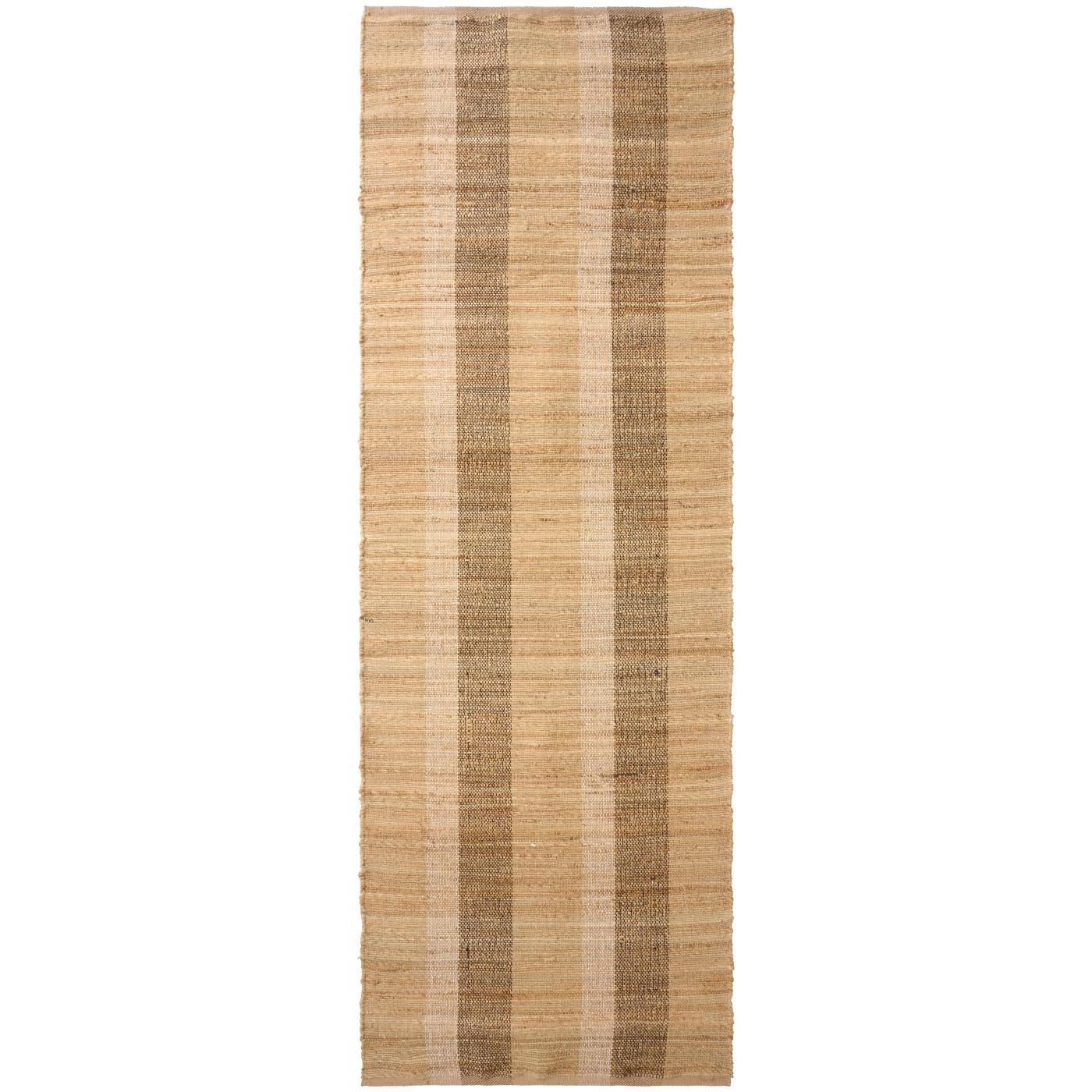 Teppich "Streifen" - 250x80 cm (Natur)