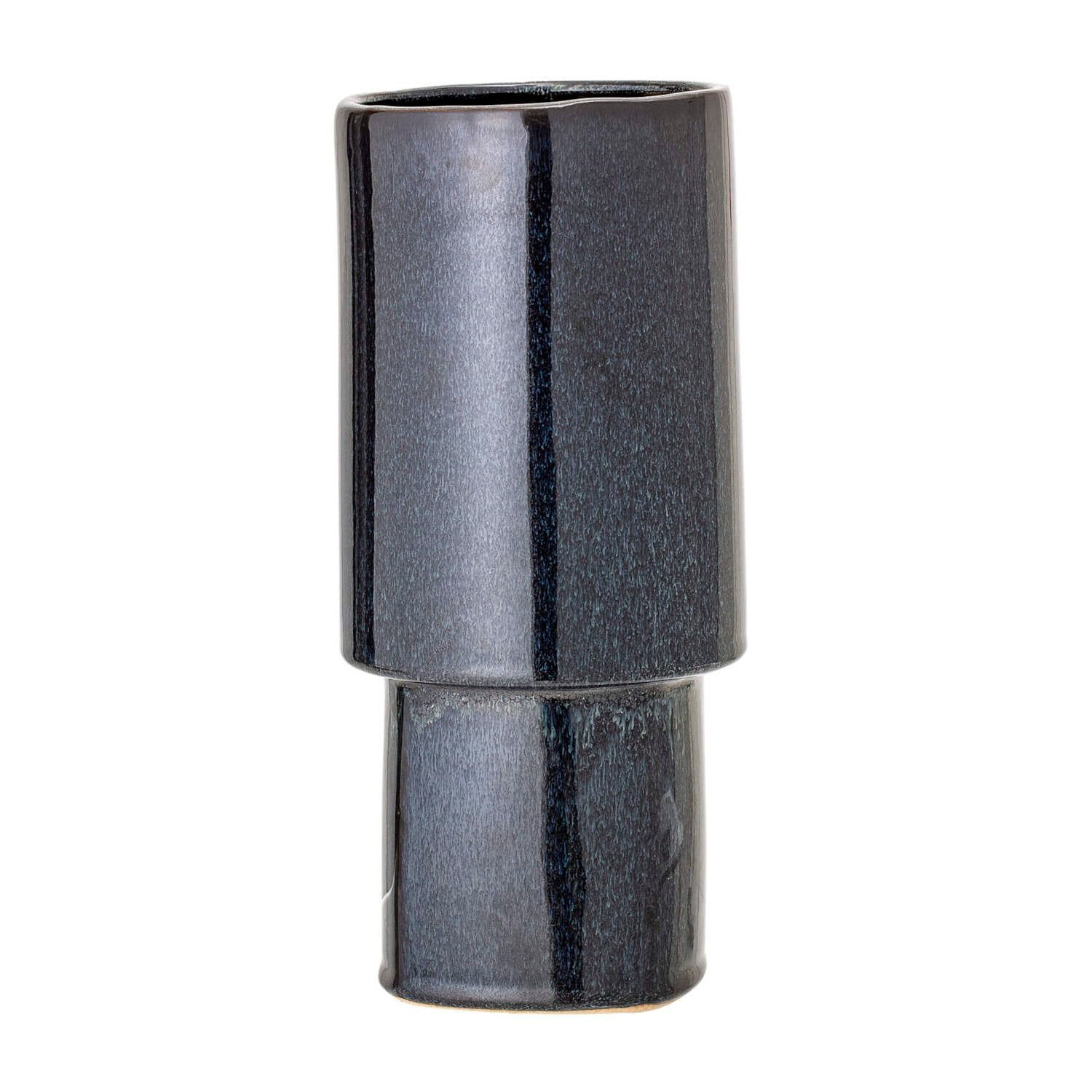 Vase "Stoneware" - 13x30 cm (Blau)