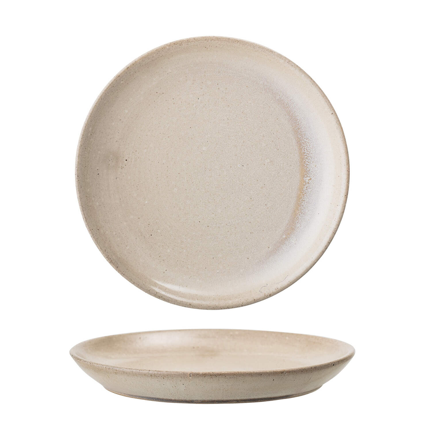 Teller "Columbine" - 20,5 cm (Braun)