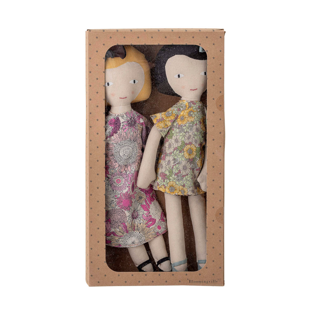 Kinderpuppe "Clay" im 2er-Set - 35,6x10x6,5 cm (Bunt)
