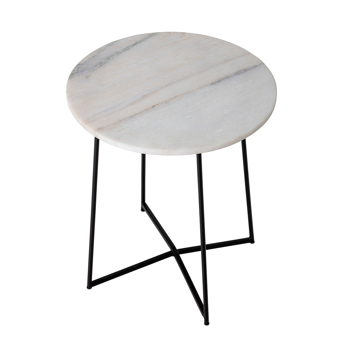 Beistelltisch "Anou" - 30,5x45 cm (Weiß)