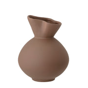 Stein-Vase "Nica" - 17x20 cm (Braun)
