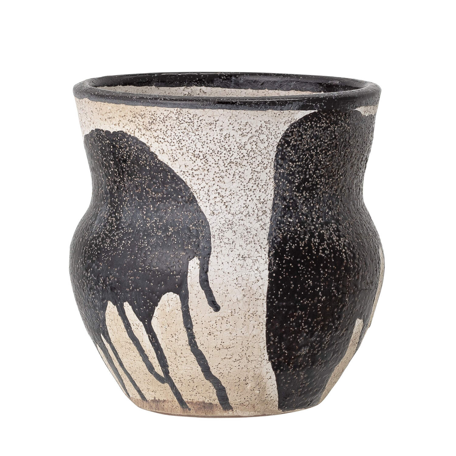 Blumentopf "Nala" - 14,5x14,5 cm (Schwarz)
