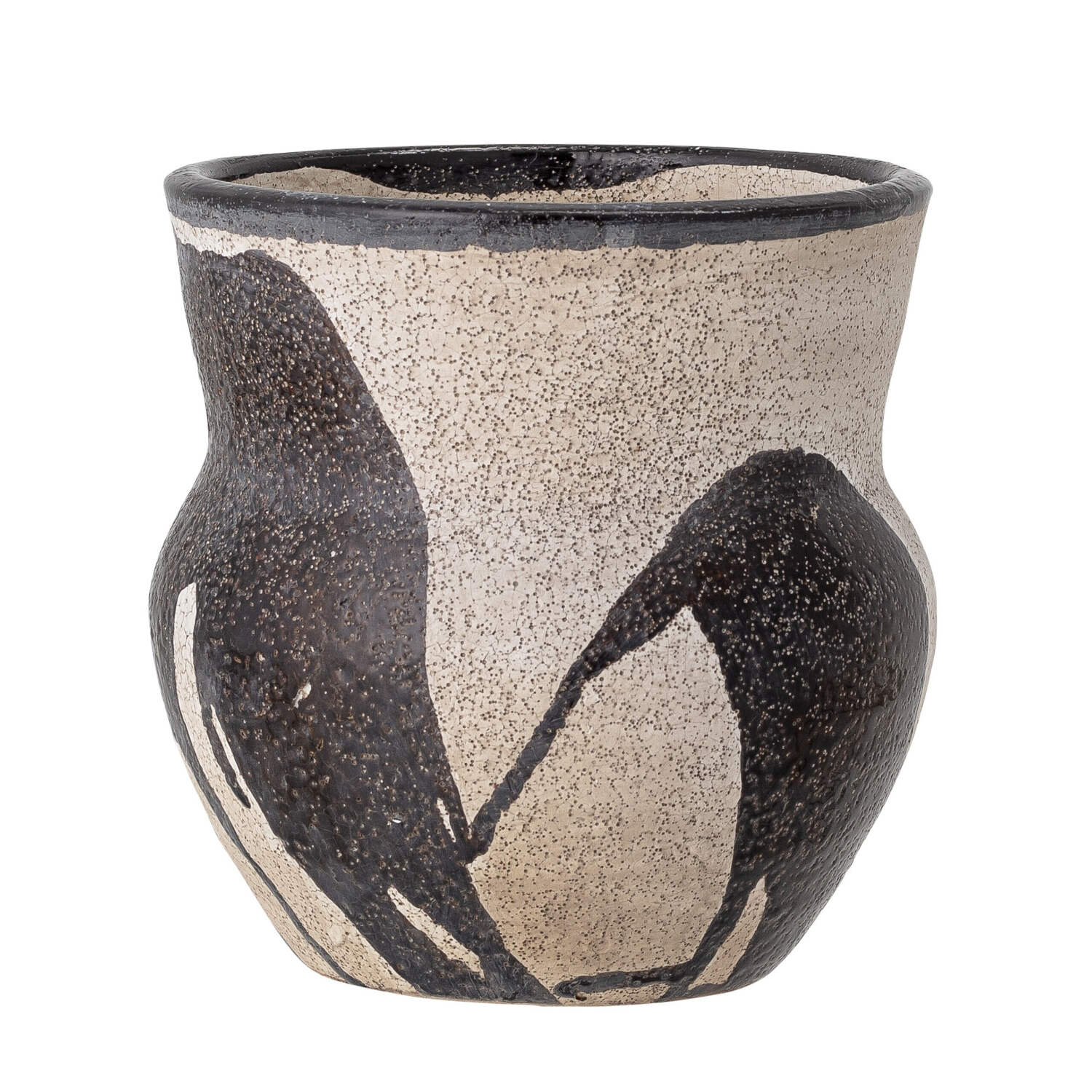 Blumentopf "Nala" - 14,5x14,5 cm (Schwarz)