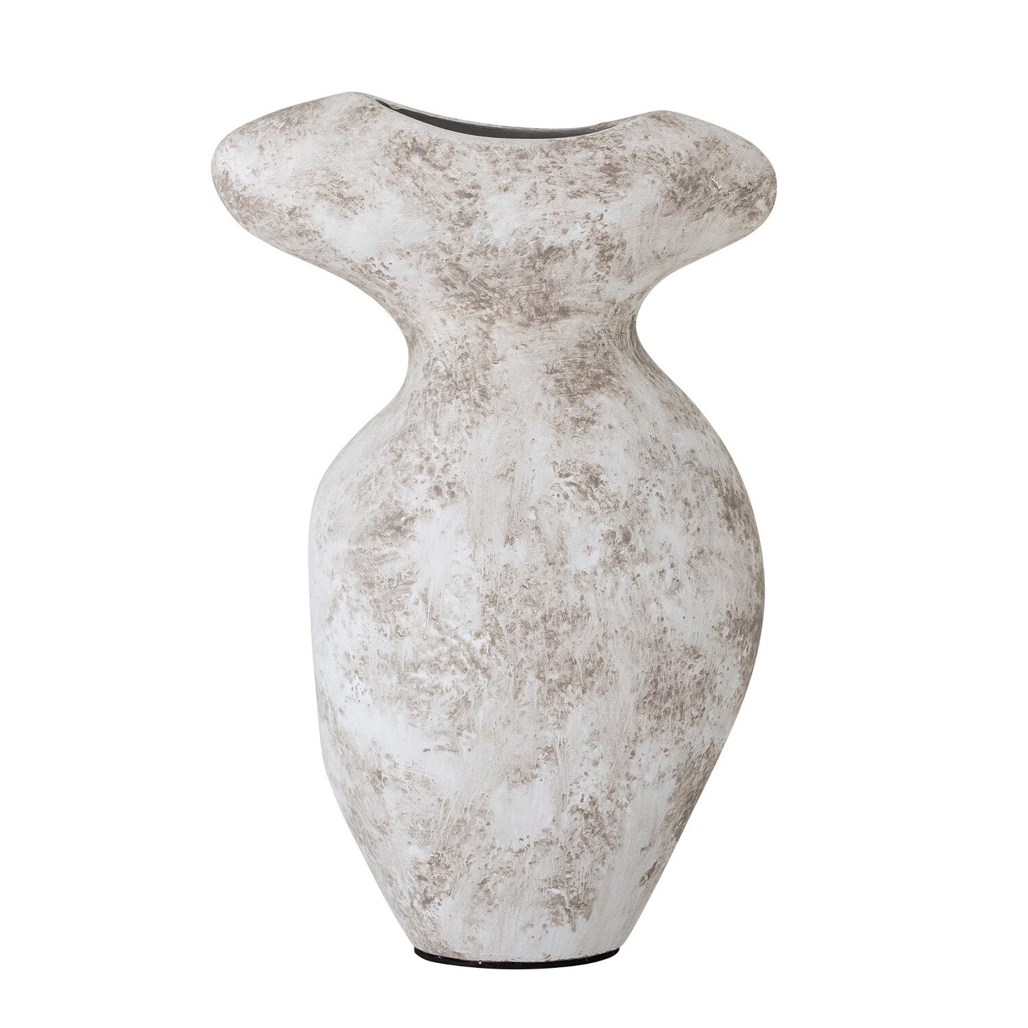 Deko-Vase "Nori" - 15x10x23 cm (Grau)