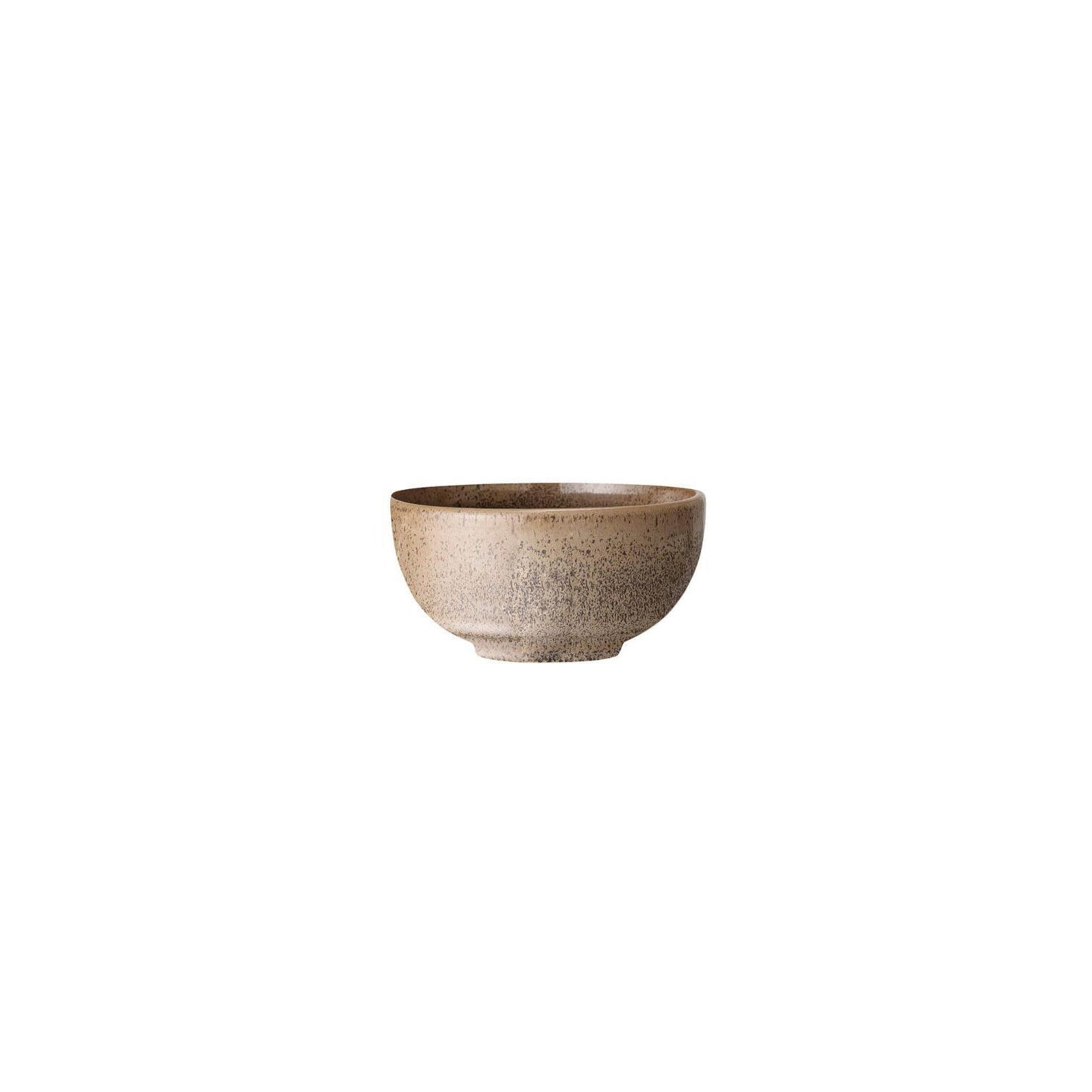 Braune Schale mit Textur, ca. 16x8 cm