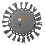 Rundes Kissen "Elinna" - 35,5 cm (Grün)