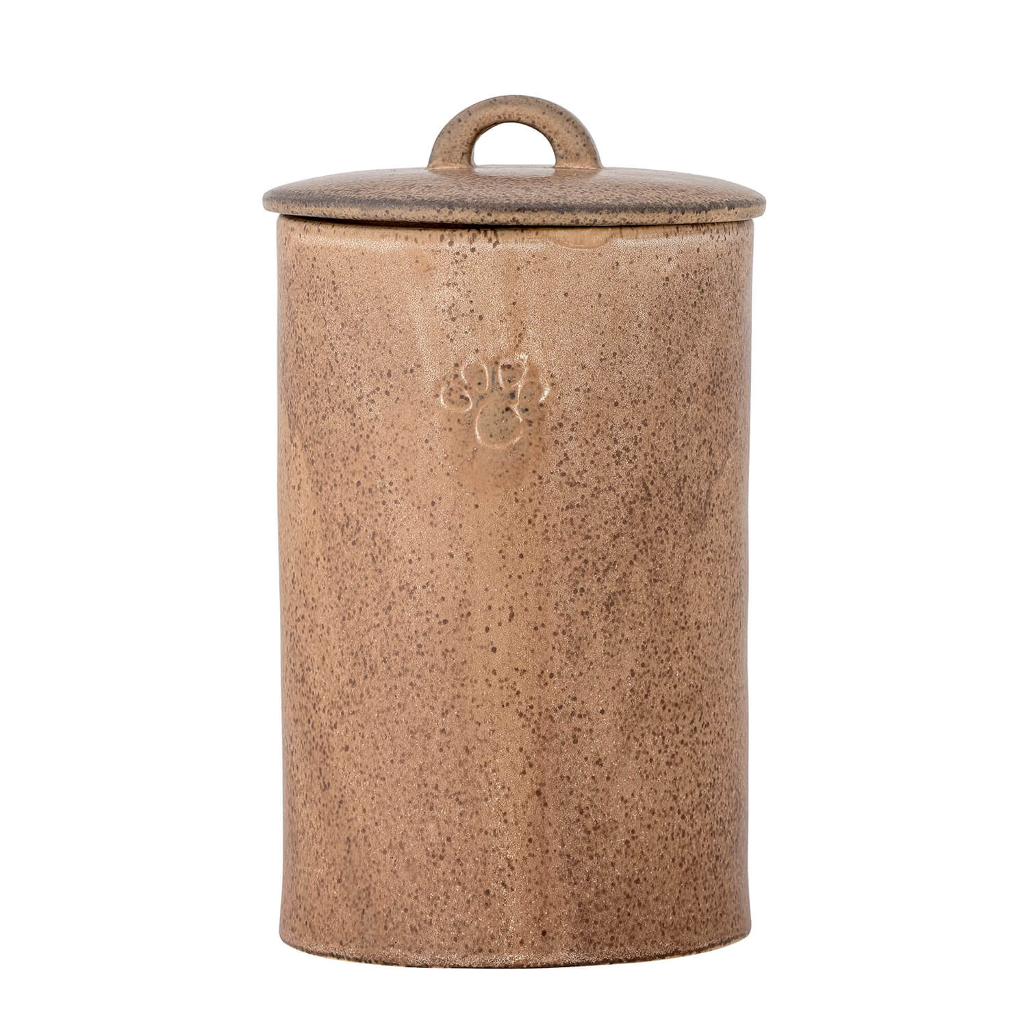 Gefäß mit Deckel "Buddy Pet" - 12,5x22 cm (Braun)