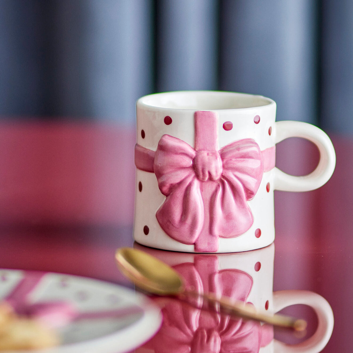 Becher "Bowie" - 9,5x8 cm (Rose)