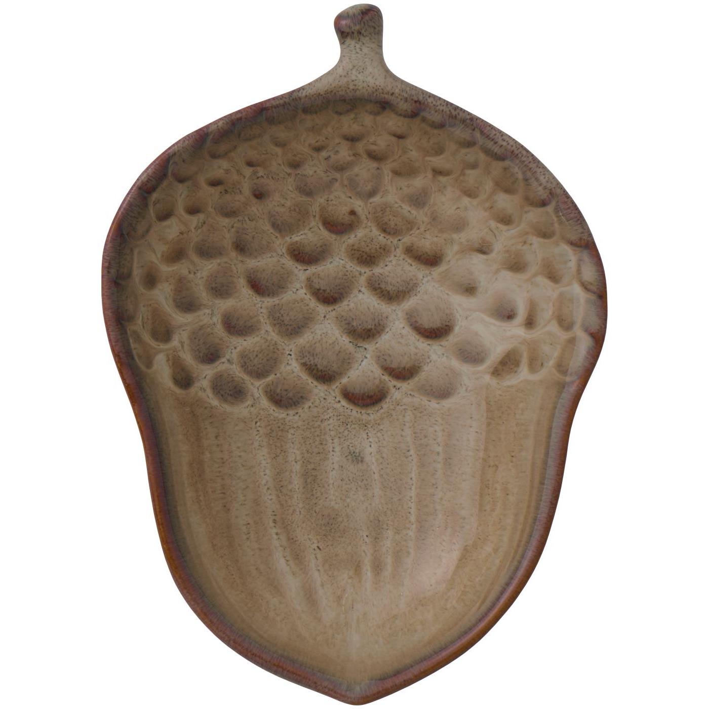 Schale - 14,5x20,3x4,2 cm (Braun)
