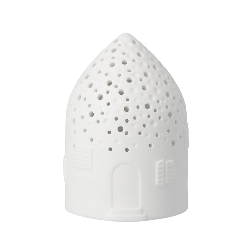 LED Lichthaus "Winterhaus - Punkte" - 5,5x8 cm