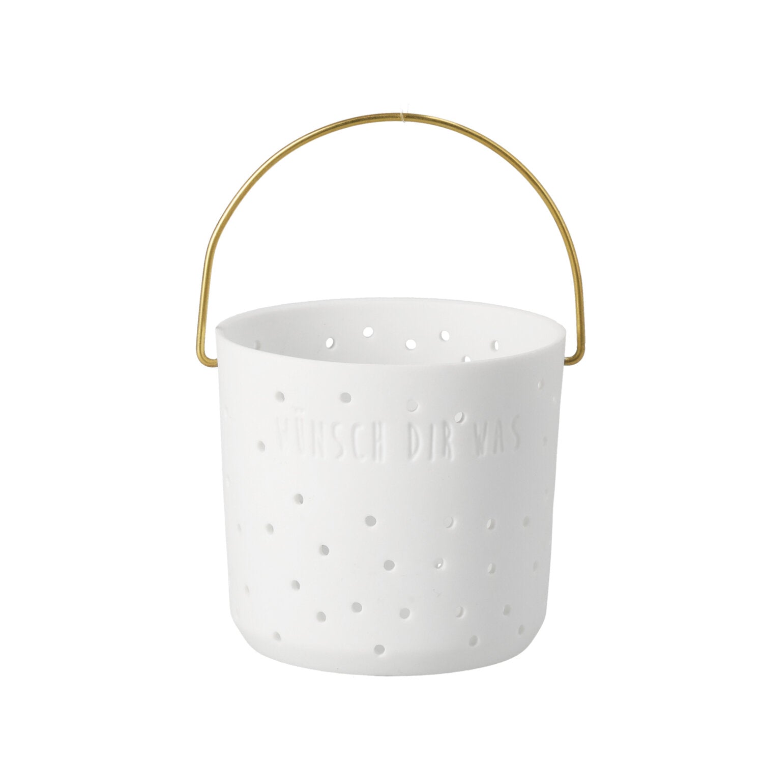Geschenklaterne "Wünsch dir was" - 6x5,5 cm