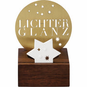 Lichtszene "Lichterglanz" - 7,5x6,5x9,6 cm