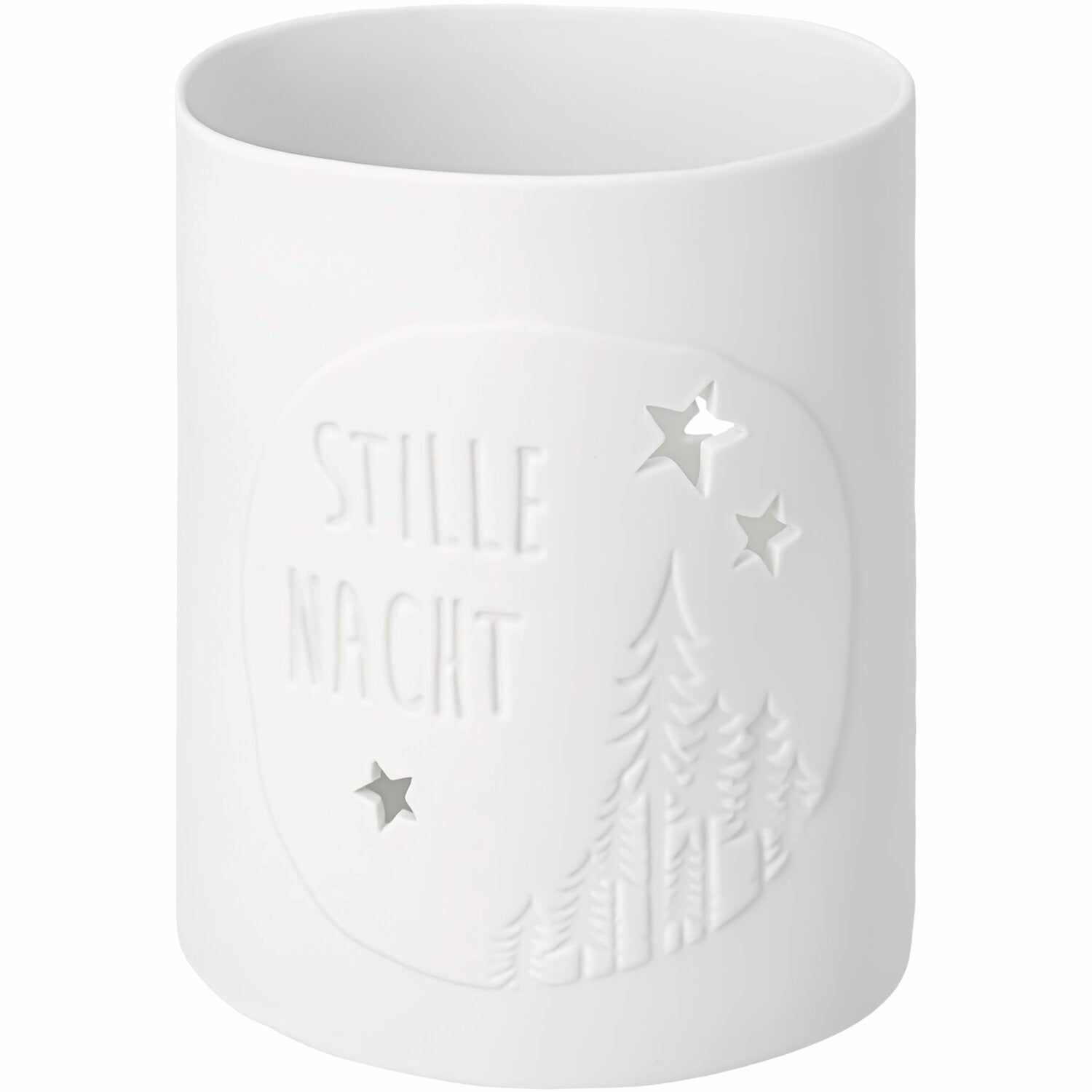 Teelichthalter "Stille Nacht" - 9x11 cm