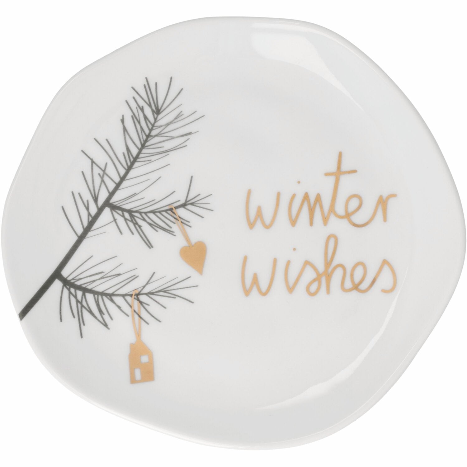 Kleiner Teller "Winter Wishes" - 14 cm