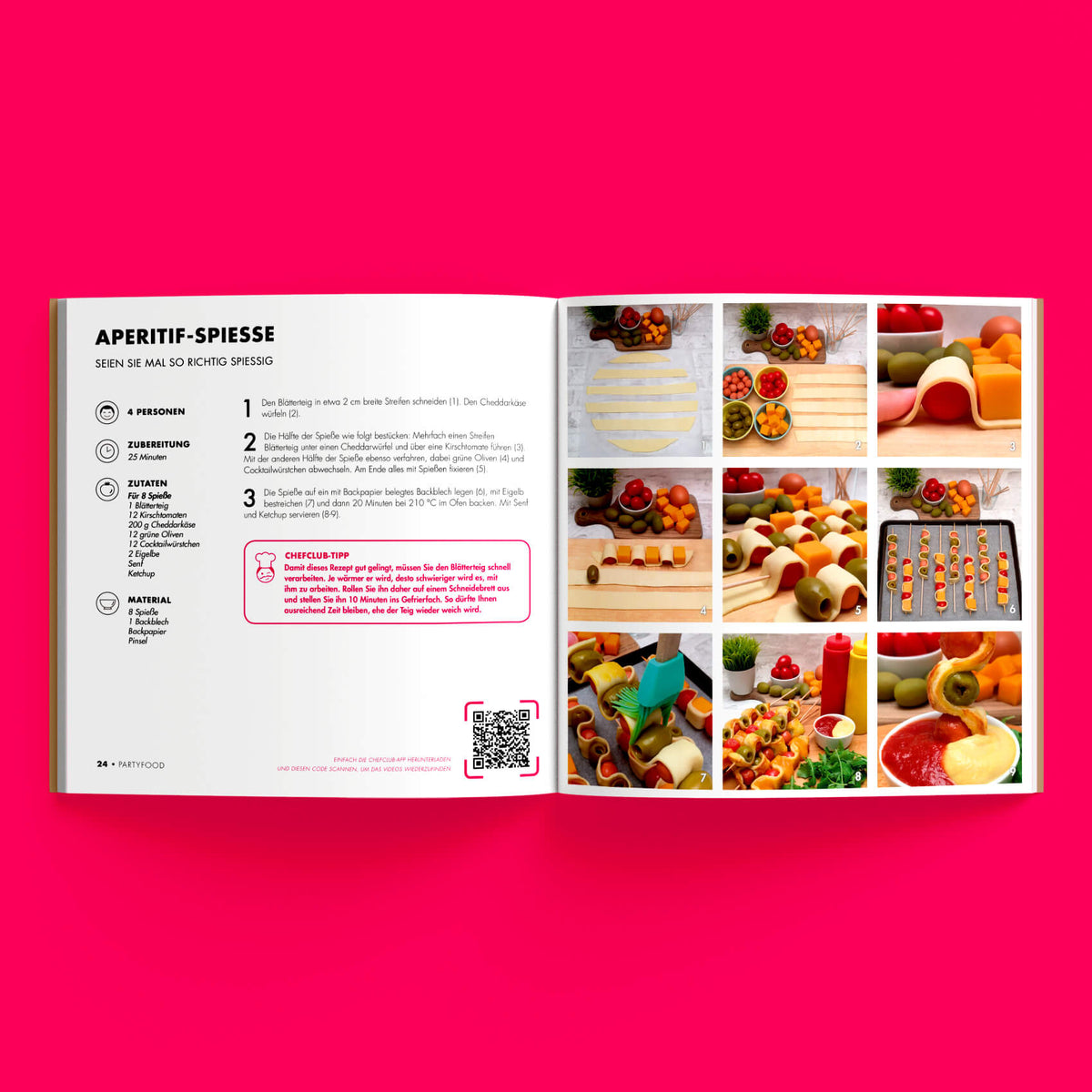 Vorteilsset aus Chefclub Partyfood + Set Best Of, Vol. 1&2