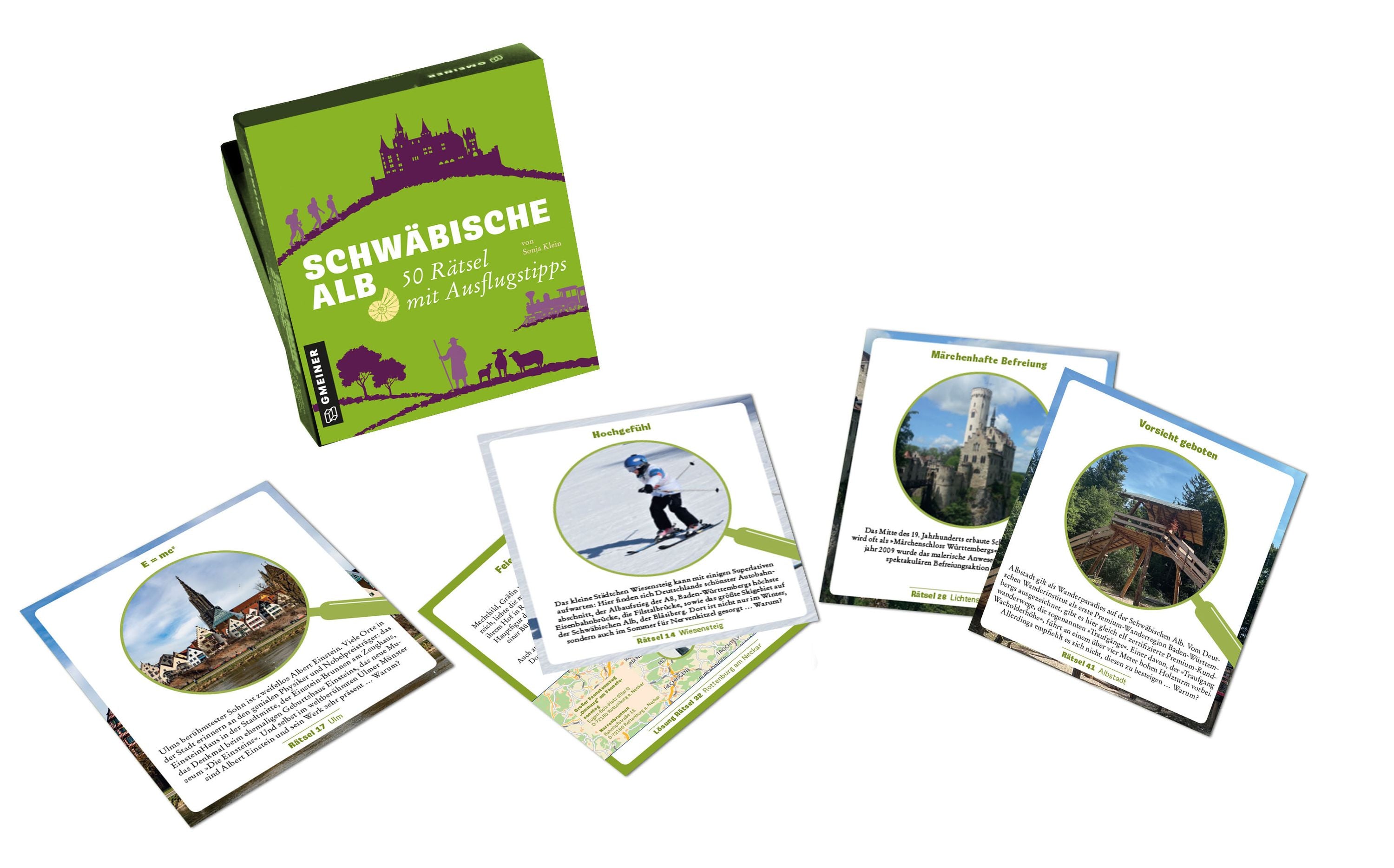 Schwäbische Alb - 50 Rätsel mit Ausflugtipps
