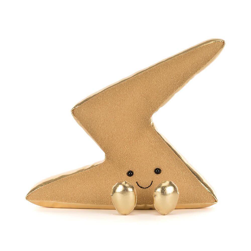 Kuscheltier Blitz "Amuseables Zapperty" - 24 cm (Gold)