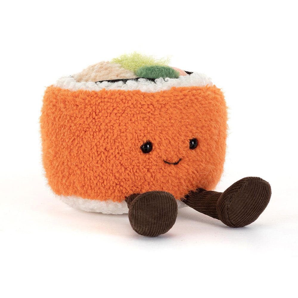 Kuscheltier Californian Roll "Amuseables - Codhi" - 9x9x8 cm (Orange)