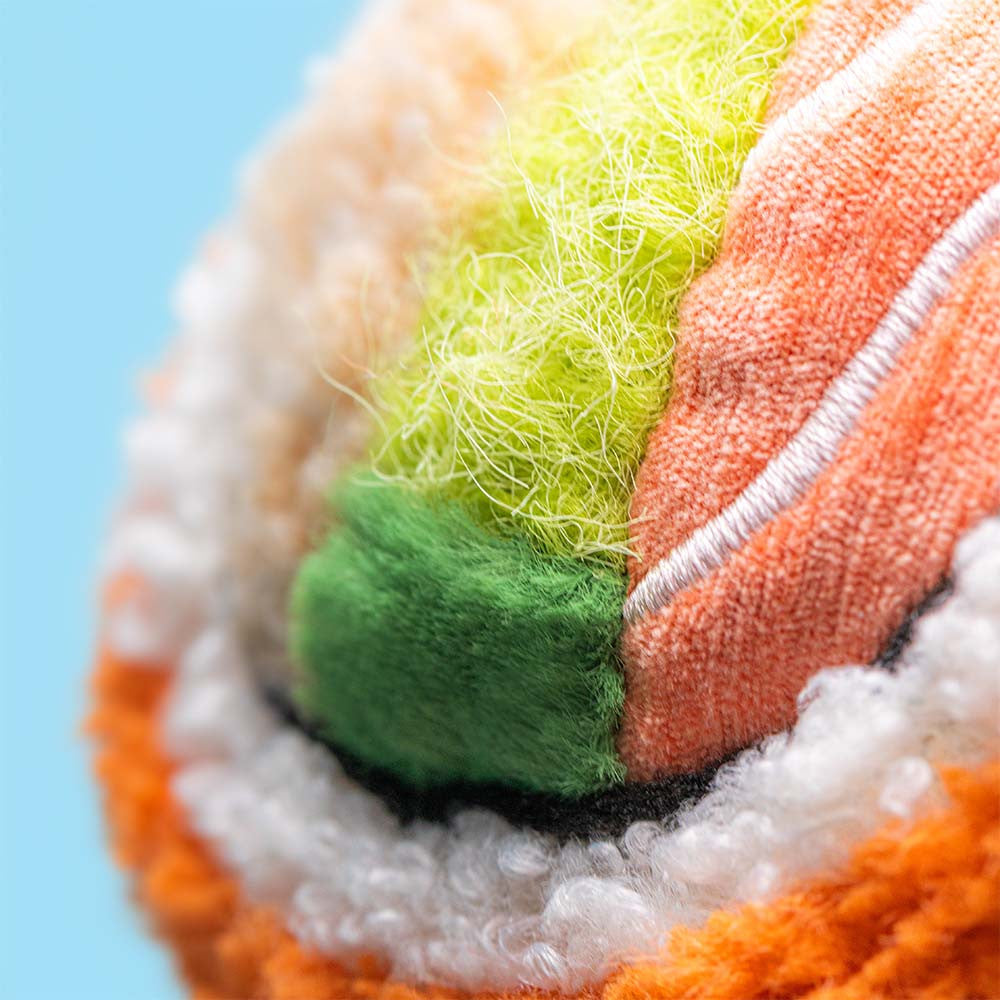 Kuscheltier Californian Roll "Amuseables - Codhi" - 9x9x8 cm (Orange)