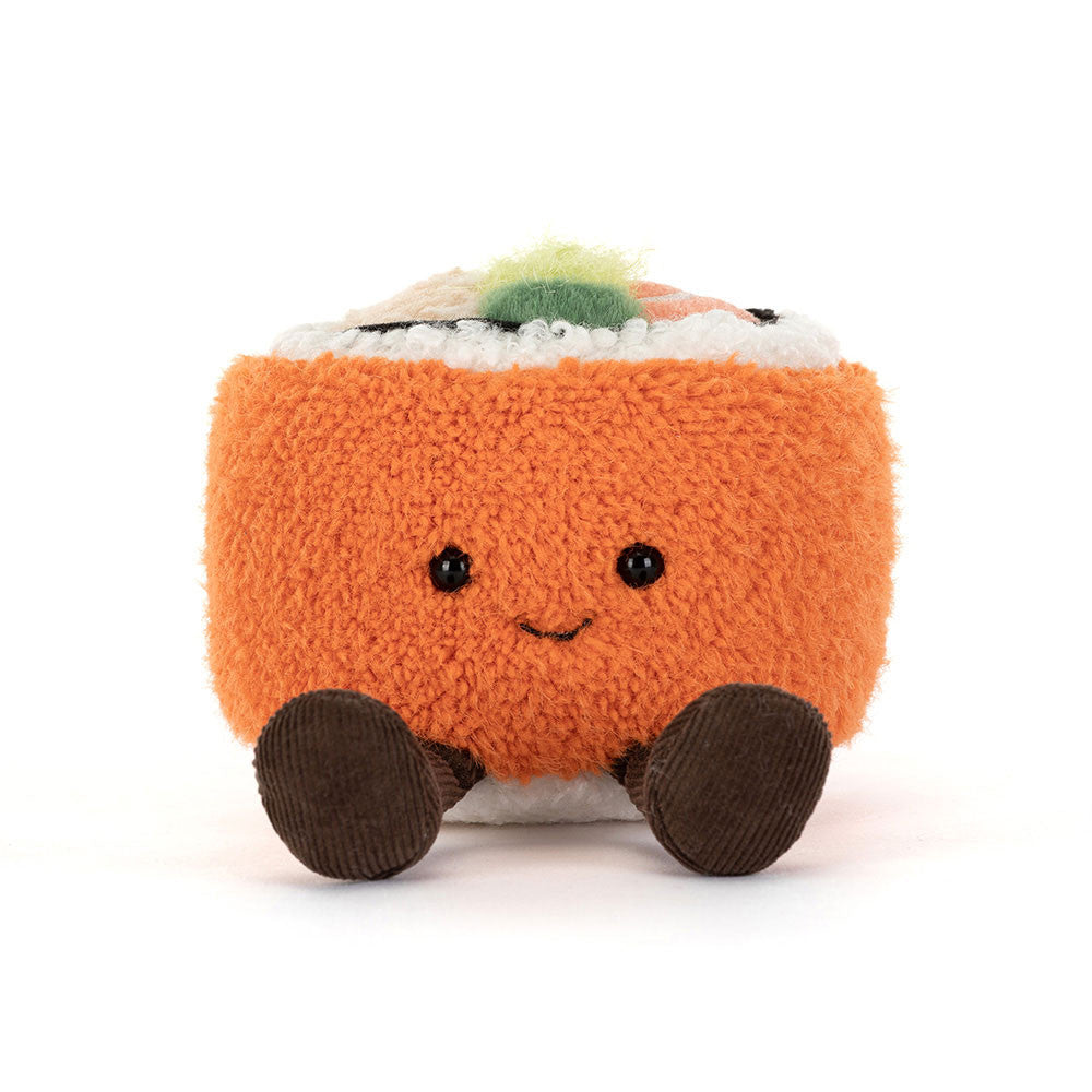 Kuscheltier Californian Roll "Amuseables - Codhi" - 9x9x8 cm (Orange)