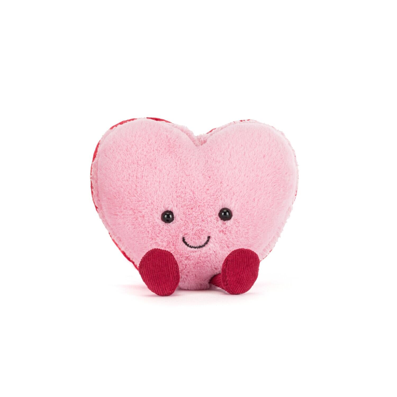 Kuscheltier Macaron "Amuseables - Colette Heart" (Pink)