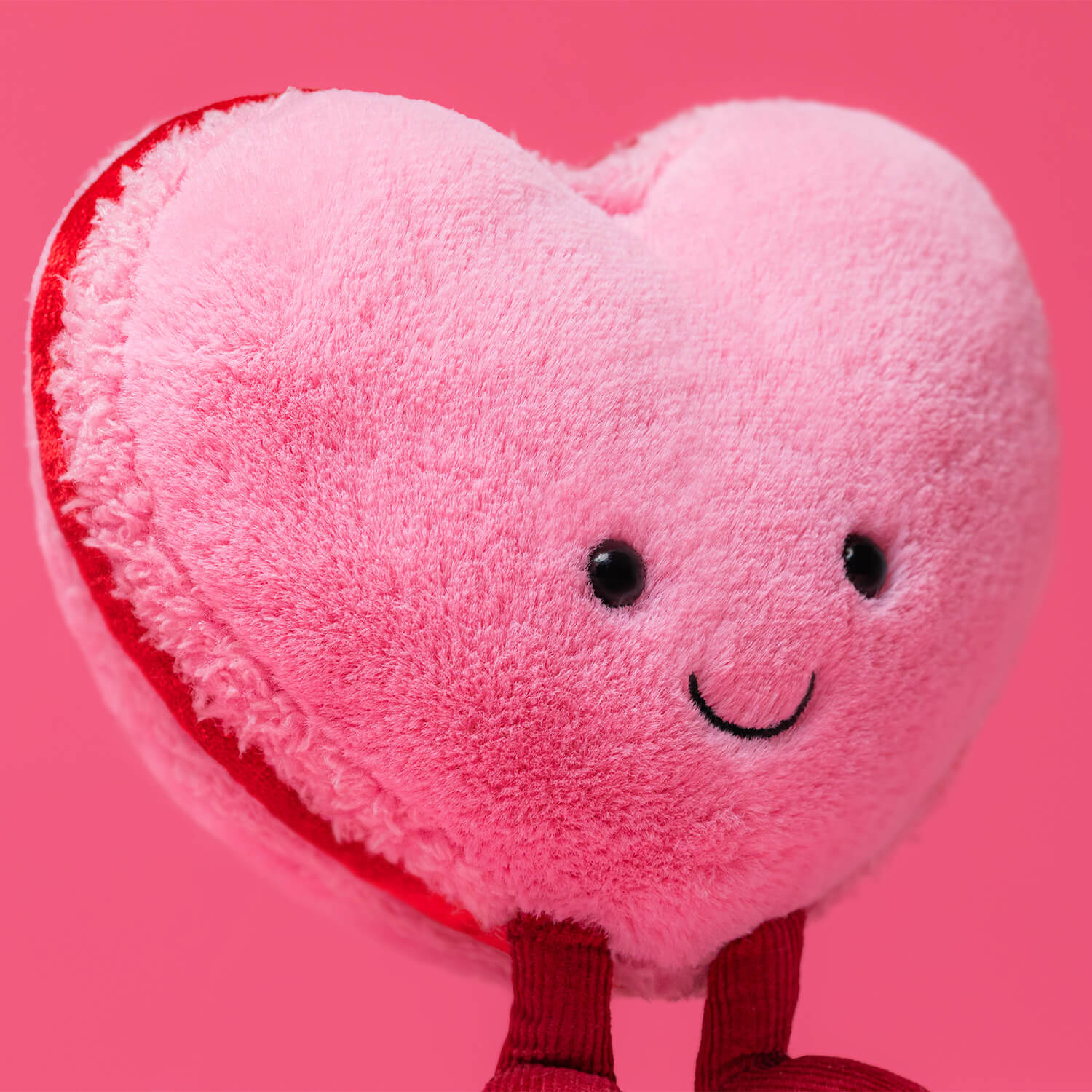 Kuscheltier Macaron "Amuseables - Colette Heart" (Pink)