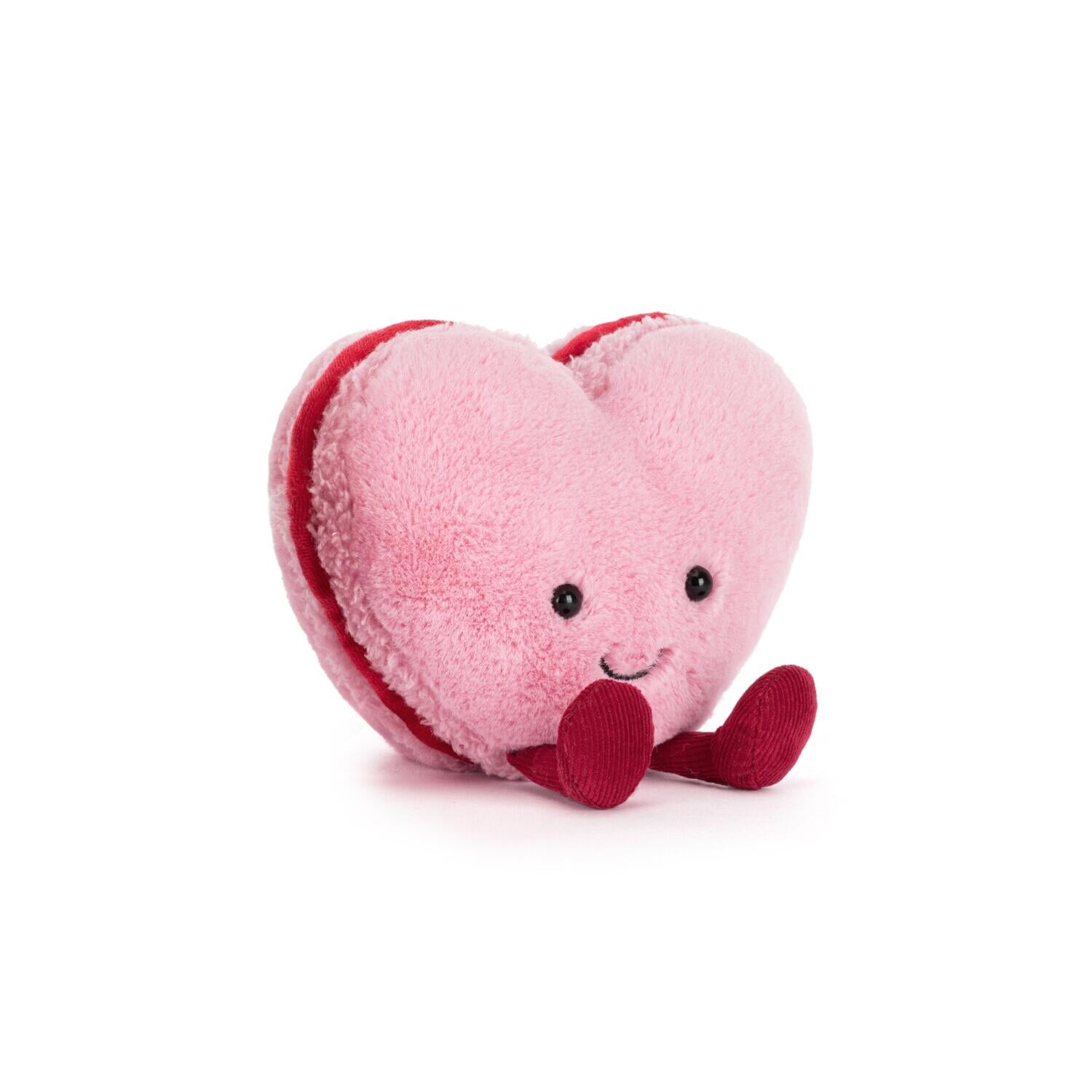Kuscheltier Macaron "Amuseables - Colette Heart" (Pink)
