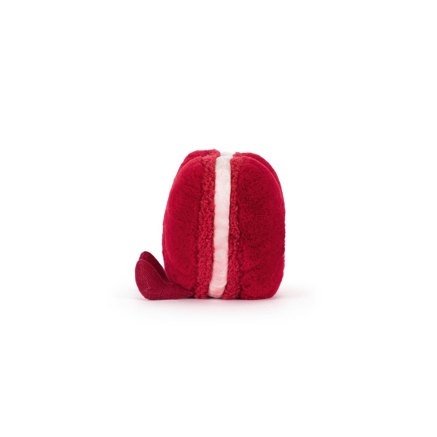 Kuscheltier Macaron "Amuseables - Colette Heart" (Rot)