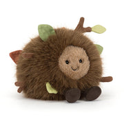 Kuscheltier Waldboden "Amuseables - Mulshi" - 13x13x13 cm (Braun)