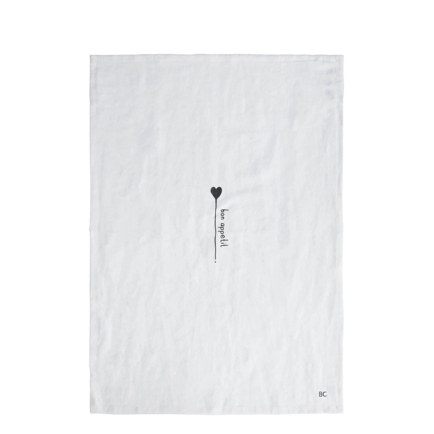 Geschirrtücher "Ciao Bella" -  50x70 cm (Weiß)