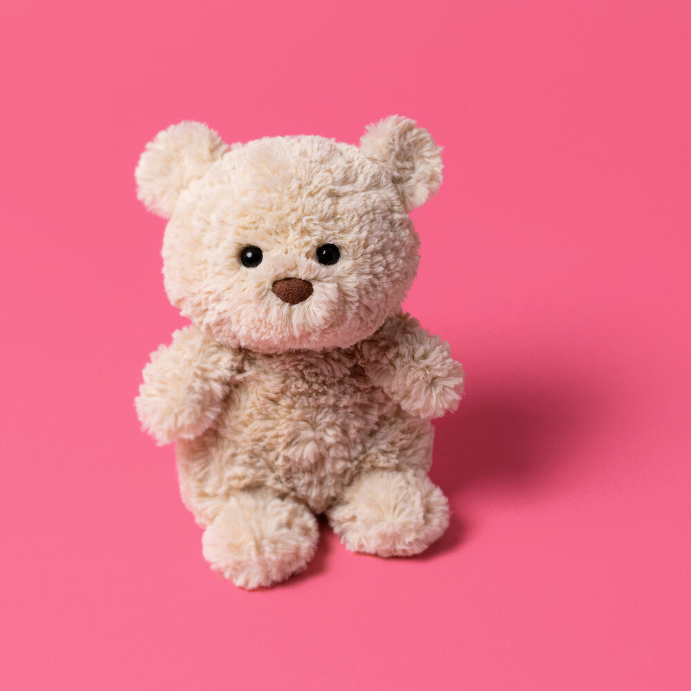 Kuscheltier Bär "Bartholomew Junior" - 8x10x18 cm (Oatmeal)