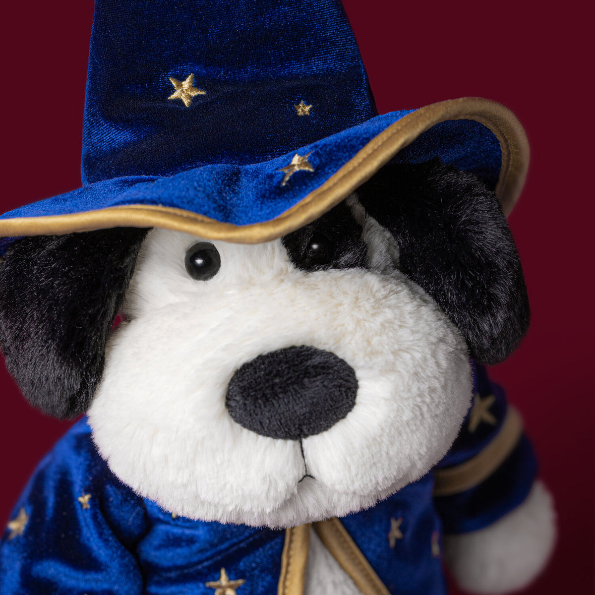 Kuscheltier Hund "Rufferty - Wizard Outfit" - 31 cm (Weiß)