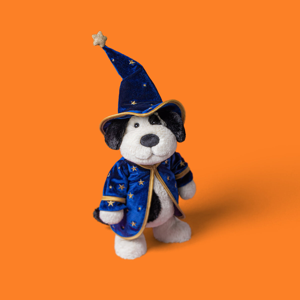 Kuscheltier Hund "Rufferty - Wizard Outfit" - 31 cm (Weiß)