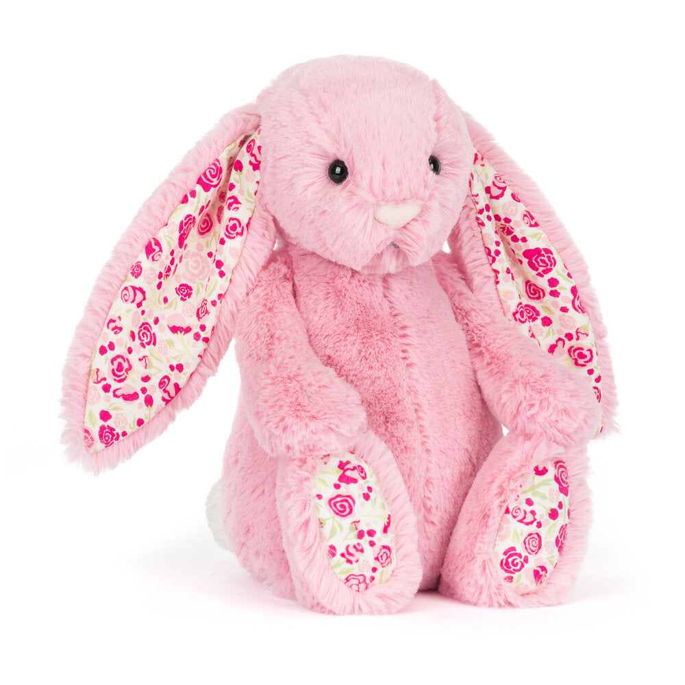Kuscheltier Hase "Blushkin Blossom Luxe Original" - 9x12x31 cm (Pink)