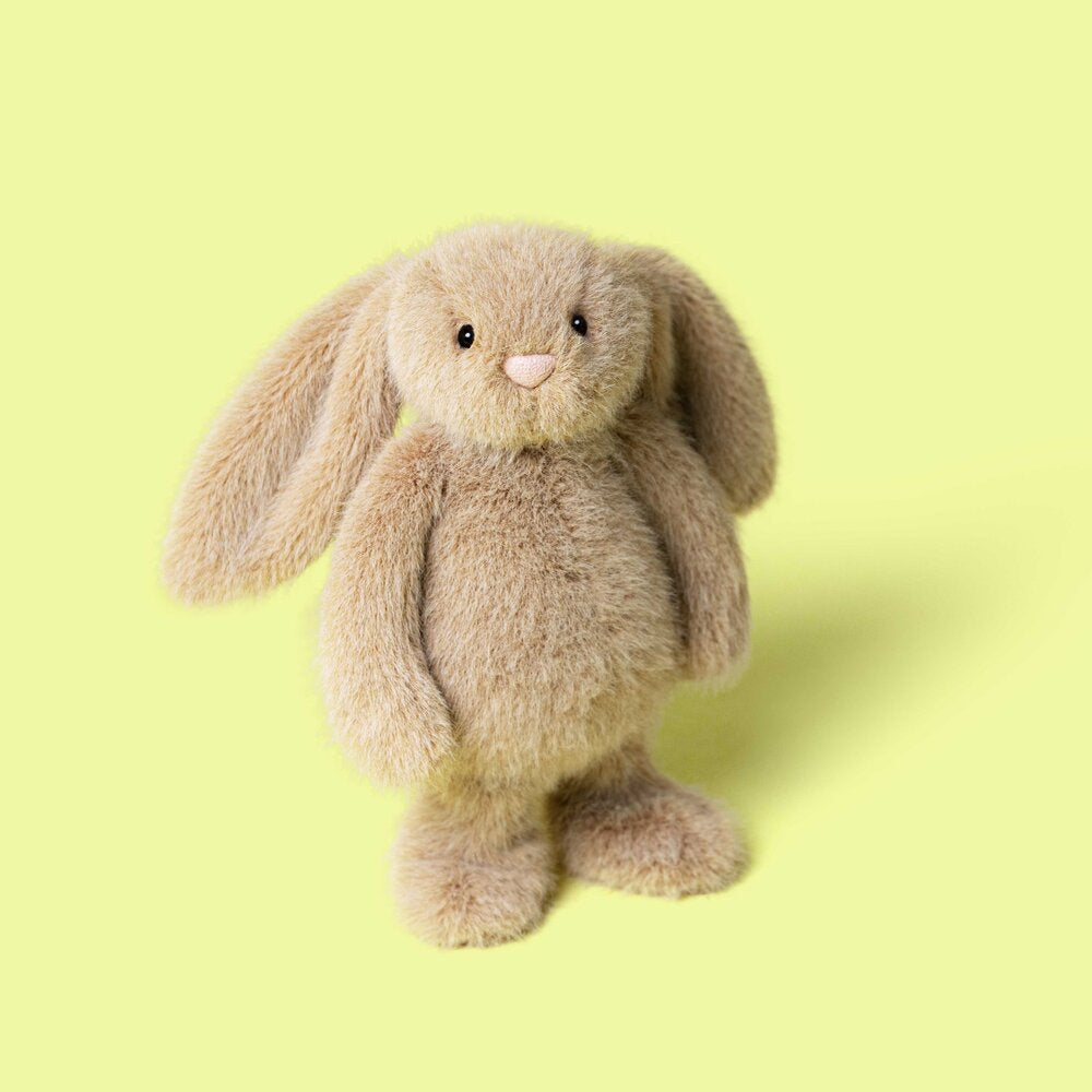 Kuscheltier Hase "Oat Fluffet" - 9x8x18 cm (Beige)
