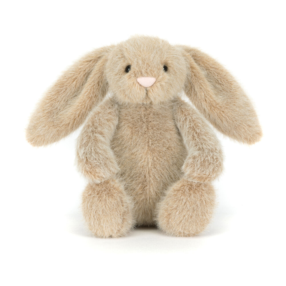 Kuscheltier Hase "Oat Fluffet" - 9x8x18 cm (Beige)