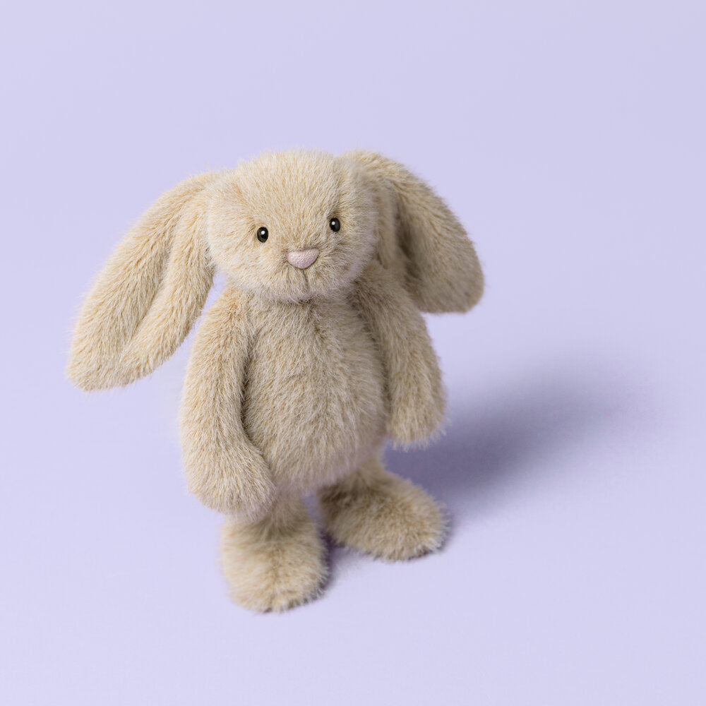 Kuscheltier Hase "Oat Fluffet" - 9x8x18 cm (Beige)