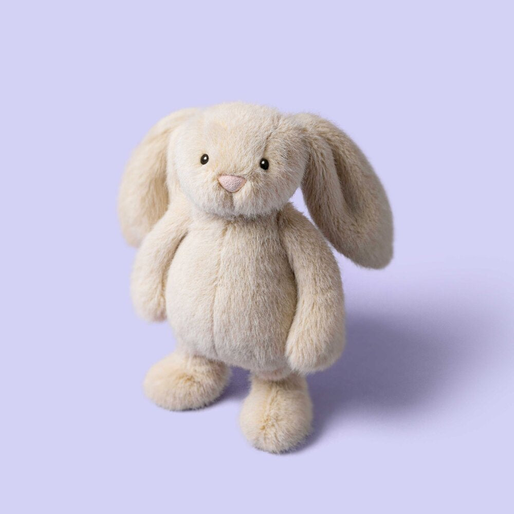 Kuscheltier Hase "Wheat Flufflet" - 9x8x18 cm (Creme)