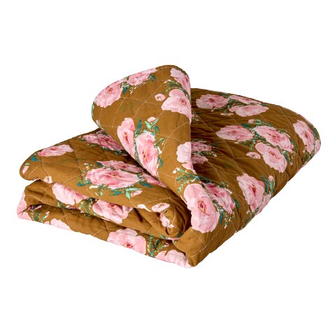 Quiltdecke "Floral Fiesta Rose" - 130x180 cm (Bunt)