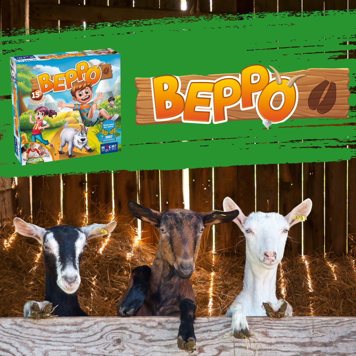 Beppo Jubiläumsausgabe Spielbox und Beppo-Logopaket