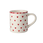Keramiktasse "Small Hearts" - 420 ml (Rot)